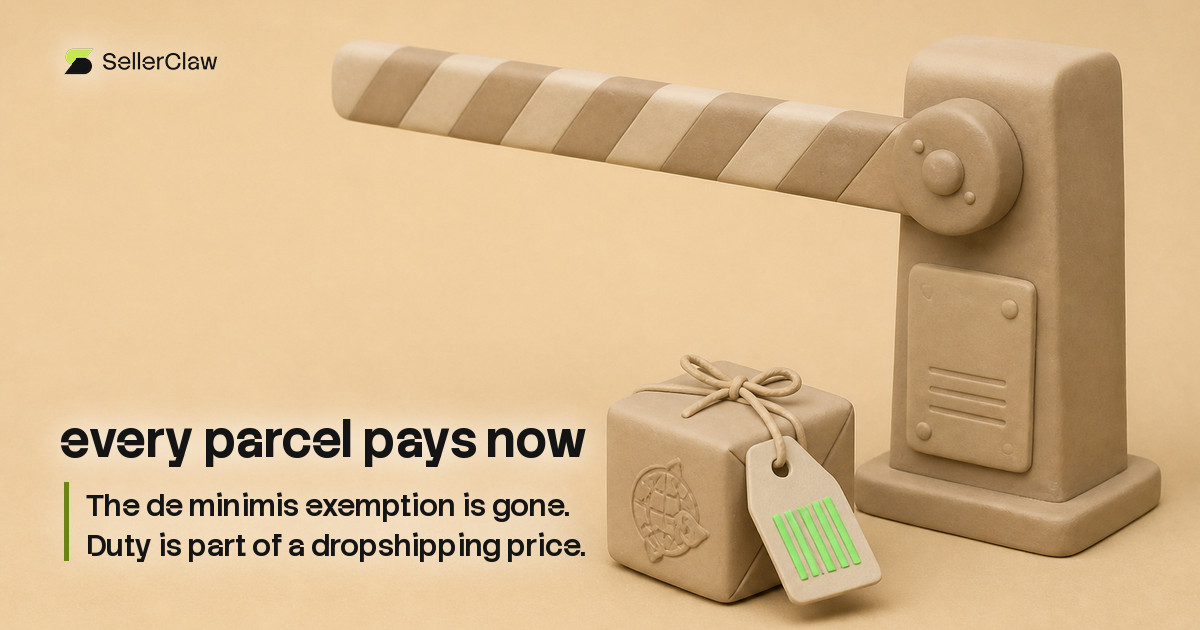 Cover: a tiny parcel stopped at a barrier built for trucks